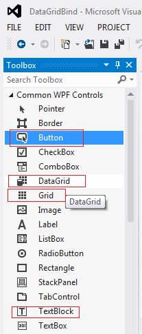 Data Binding In WPF DataGrid Control Using MySQL Database